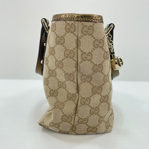 GUCCI Sherry Line Handbag beige WS30337