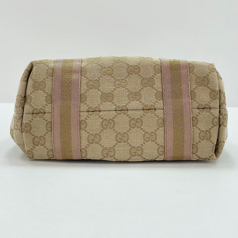 GUCCI Sherry Line Handbag beige WS30337