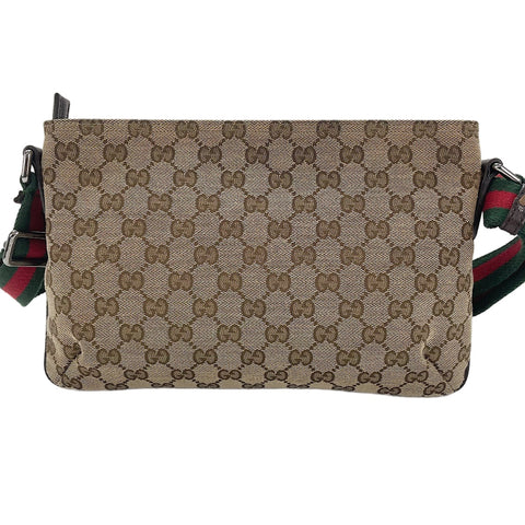 GUCCI Sherry Line Shoulder Bag beige WS30338