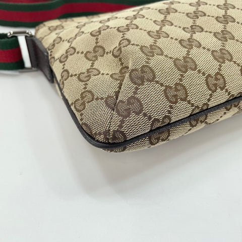GUCCI Sherry Line Shoulder Bag beige WS30338