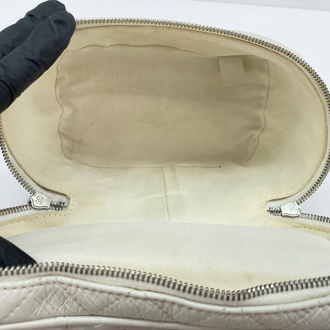 CHANEL Matelass Backpack  Daypack white WS30341