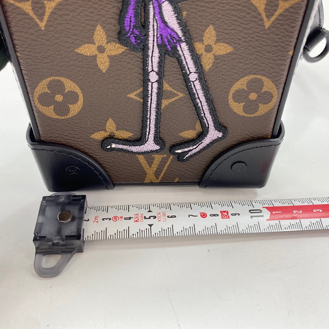LOUIS VUITTON Soft Trunk Phone Box Shoulder Bag Brown WS30342