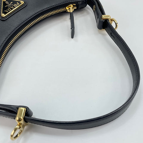 PRADA Arke Small Shoulder Bag black WS30345