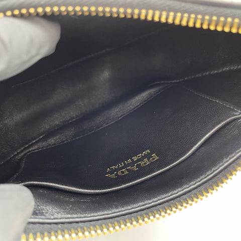 PRADA Arke Small Shoulder Bag black WS30345