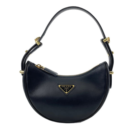 PRADA Arke Small Shoulder Bag black WS30345