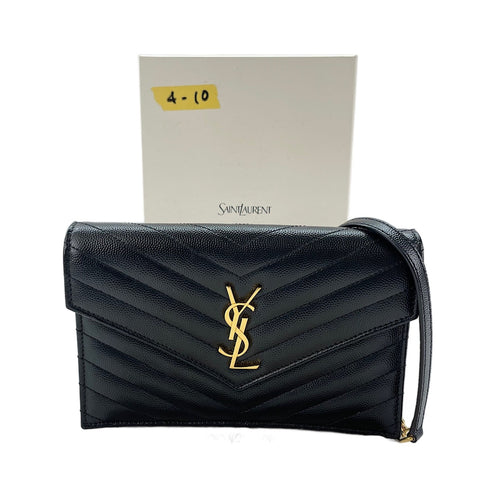 YVES SAINT LAURENT Cassandra Shoulder Bag black WS30346
