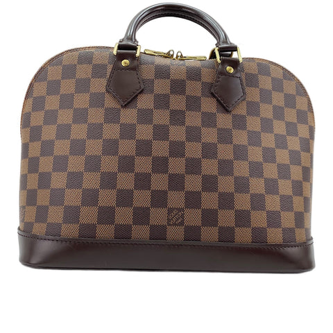 LOUIS VUITTON Alma PM Handbag Brown WS30347