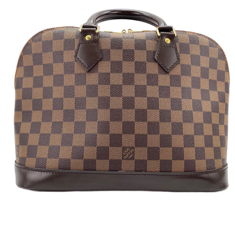 LOUIS VUITTON Alma PM Handbag Brown WS30347