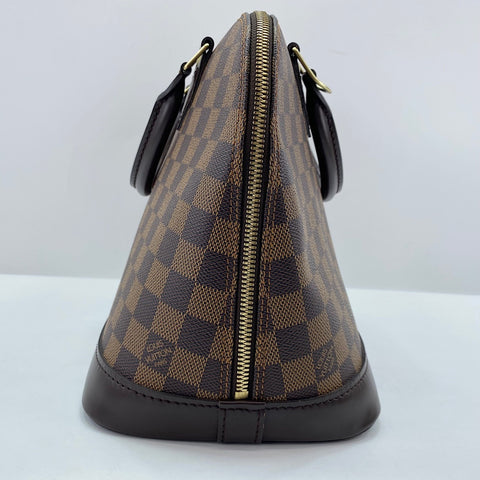 LOUIS VUITTON Alma PM Handbag Brown WS30347