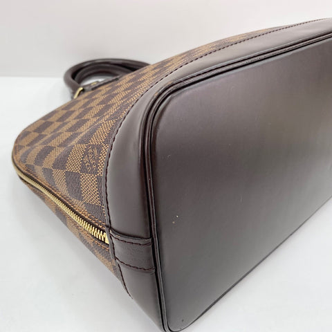 LOUIS VUITTON Alma PM Handbag Brown WS30347