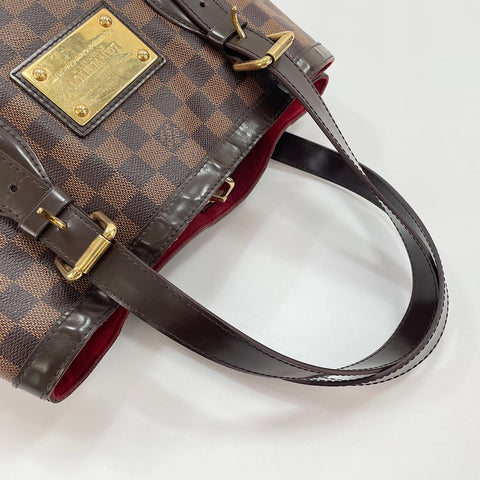 LOUIS VUITTON Hampstead MM Tote Bag Brown WS30348