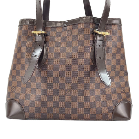 LOUIS VUITTON Hampstead MM Tote Bag Brown WS30348