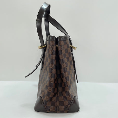 LOUIS VUITTON Hampstead MM Tote Bag Brown WS30348