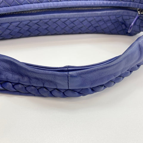 BOTTEGAVENETA INTRECCIATO Handbag Navy WS30353