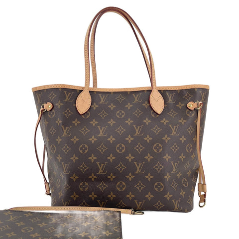 LOUIS VUITTON Neverfull MM Tote Bag Brown WS30354