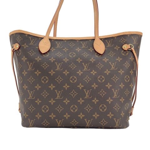 LOUIS VUITTON Neverfull MM Tote Bag Brown WS30354