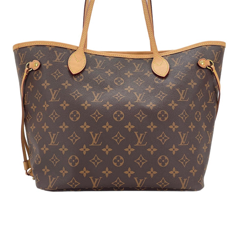 LOUIS VUITTON Neverfull MM Tote Bag Brown WS30356