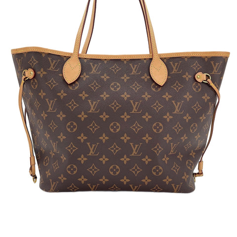 LOUIS VUITTON Neverfull MM Tote Bag Brown WS30356