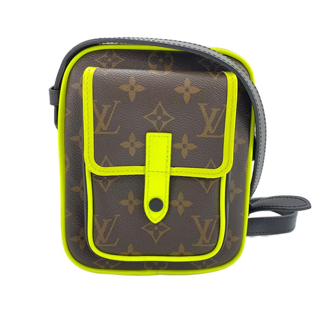 LOUIS VUITTON Christopher Wearable Wallet Shoulder Bag yellow WS30358