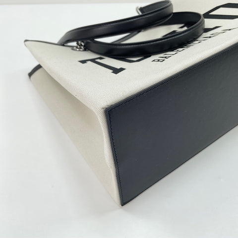 BALENCIAGA Ginza Limited Edition CITES DUTY FREE Tote Bag white WS30361