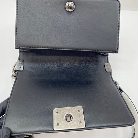 CHANEL Boy Chanel Small Shoulder Bag black WS30363