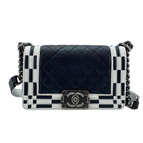 CHANEL Boy Chanel Small Shoulder Bag black WS30363