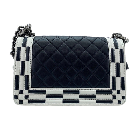 CHANEL Boy Chanel Small Shoulder Bag black WS30363