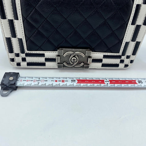 CHANEL Boy Chanel Small Shoulder Bag black WS30363