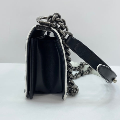 CHANEL Boy Chanel Small Shoulder Bag black WS30363