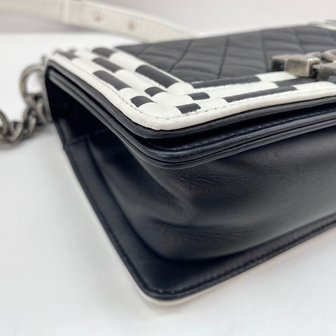 CHANEL Boy Chanel Small Shoulder Bag black WS30363