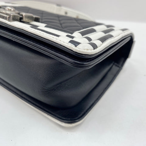 CHANEL Boy Chanel Small Shoulder Bag black WS30363
