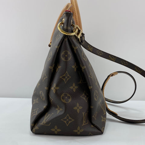 LOUIS VUITTON Pallas Handbag Brown WS30368