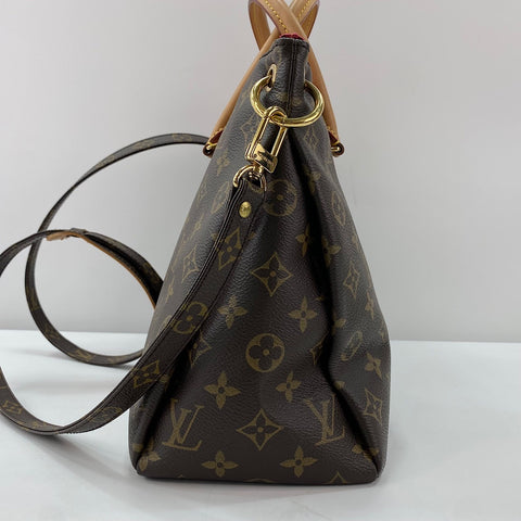 LOUIS VUITTON Pallas Handbag Brown WS30368