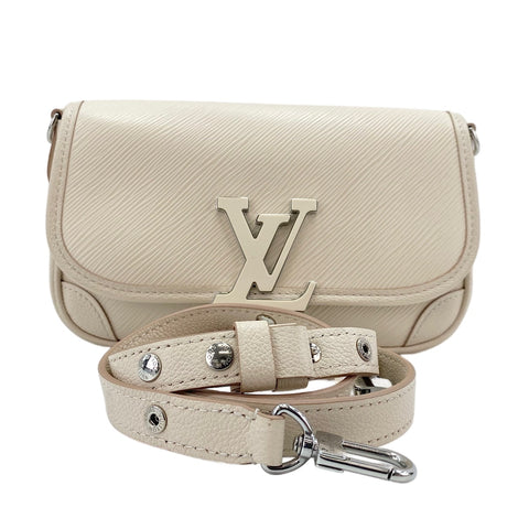 LOUIS VUITTON Busi NM Shoulder Bag beige WS30369