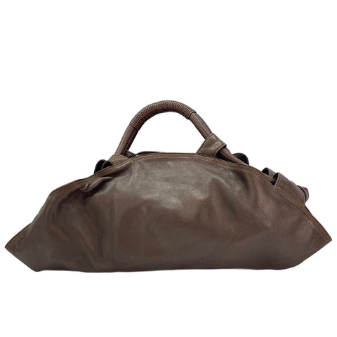 LOEWE Nappa Aire Handbag Brown WS30373