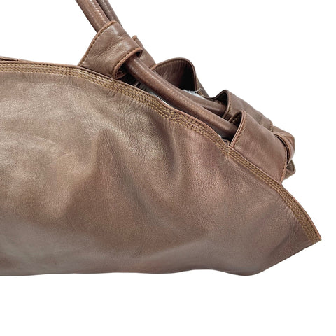 LOEWE Nappa Aire Handbag Brown WS30373