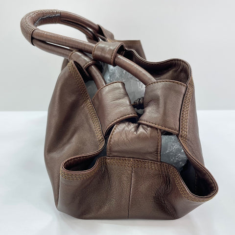 LOEWE Nappa Aire Handbag Brown WS30373
