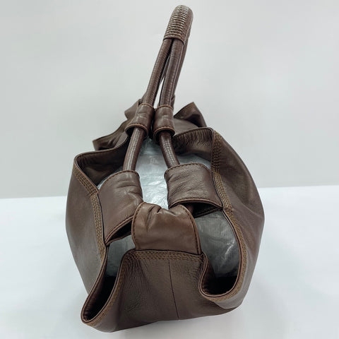 LOEWE Nappa Aire Handbag Brown WS30373