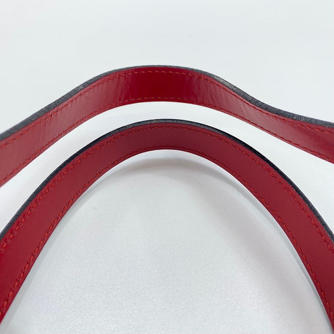 LOUIS VUITTON Souflo Handbag Red WS30377