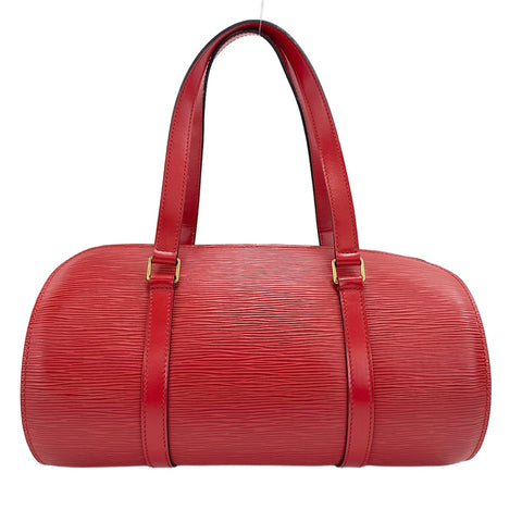LOUIS VUITTON Souflo Handbag Red WS30377