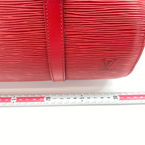 LOUIS VUITTON Souflo Handbag Red WS30377