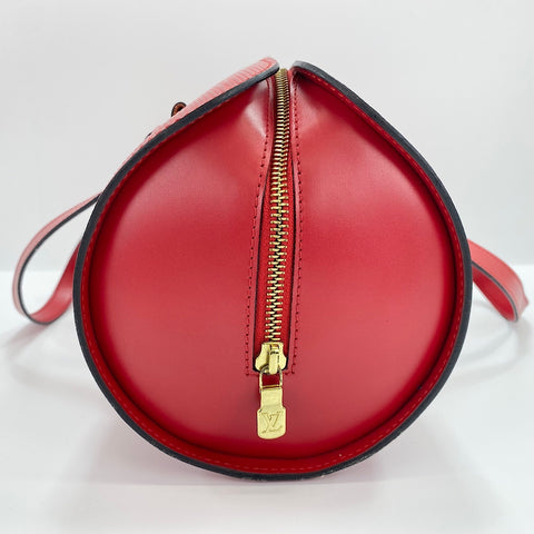 LOUIS VUITTON Souflo Handbag Red WS30377