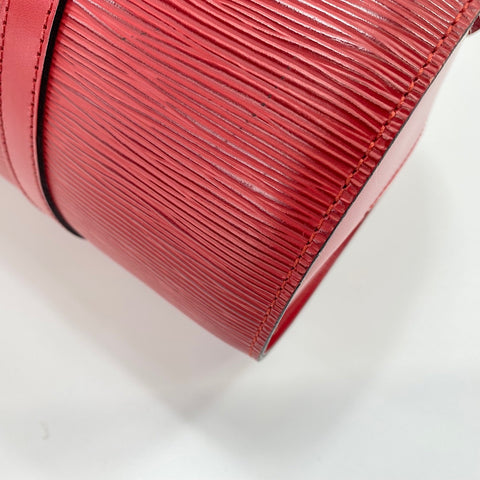 LOUIS VUITTON Souflo Handbag Red WS30377