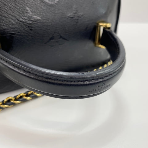 LOUIS VUITTON Monogram Ink Vanity PM Handbag black WS30379