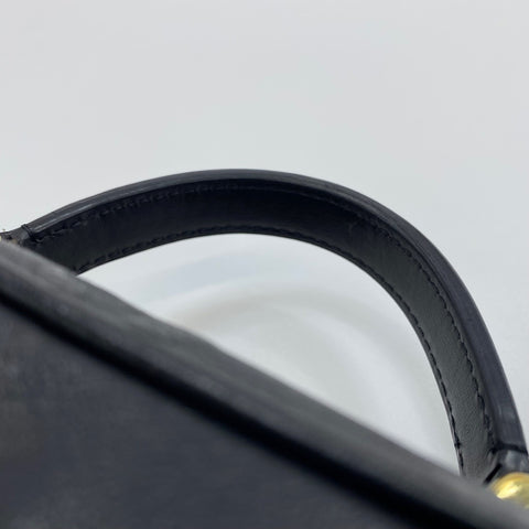 LOUIS VUITTON Monogram Ink Vanity PM Handbag black WS30379