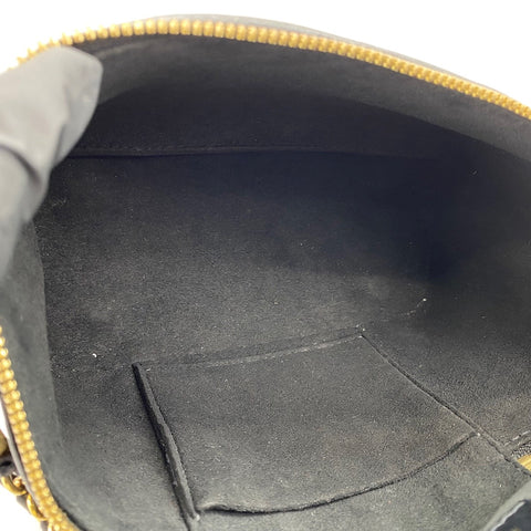 LOUIS VUITTON Monogram Ink Vanity PM Handbag black WS30379