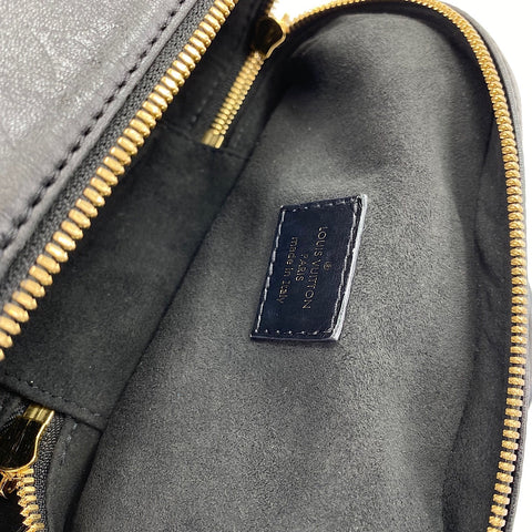LOUIS VUITTON Monogram Ink Vanity PM Handbag black WS30379