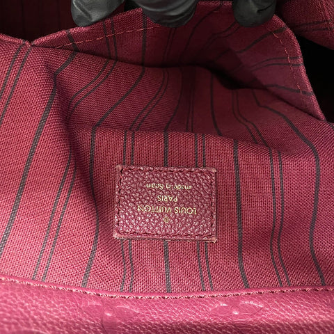 LOUIS VUITTON Artsy MM Handbag purple WS30380