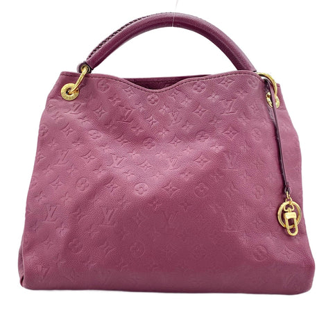 LOUIS VUITTON Artsy MM Handbag purple WS30380