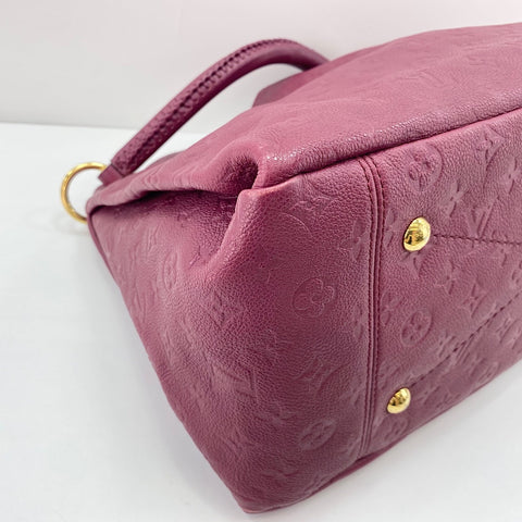 LOUIS VUITTON Artsy MM Handbag purple WS30380
